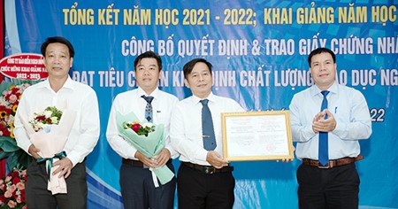 Hội nghị tổng kết năm học 2021-2022 và Khai giảng năm học 2022-2023