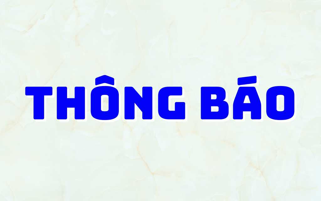 Thông báo - Hình thức tổ chức học trả nợ môn học, mô đun